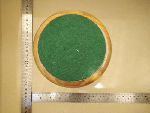 Vintage! Turned Wooden Candle Stick Holder