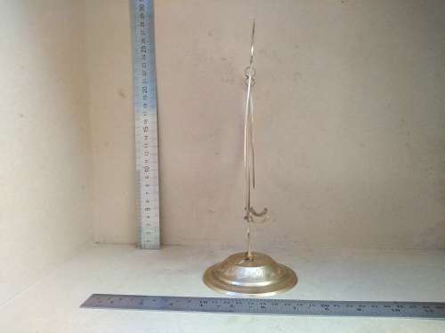 Vintage! Indian - Hand Etched - Brass - Peacock Gong (No Stricker)