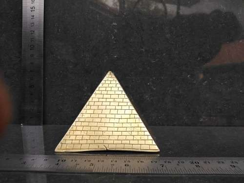 Vintage! Egyptian - Heavy Brass - Pyramid