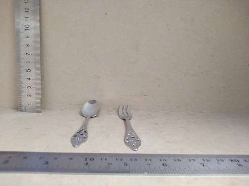 Vintage! Royal Dutch Silverworks - 6 Cake Forks and 6 Spoons Set