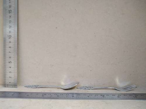 Vintage! Royal Dutch Silverworks - 6 Cake Forks and 6 Spoons Set