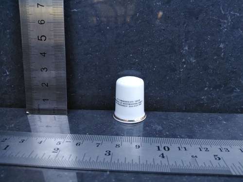 Vintage! England - Royal Wedding Prince Andrew Sarah Ferguson 1986 - Porcelain Thimble