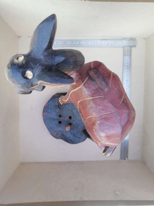 Africana! Large - Hand Carved Antelope / Buck - Nyala?