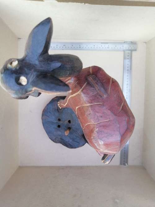 Africana! Large - Hand Carved Antelope / Buck - Nyala?