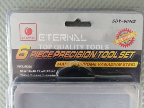 CRAZY R1 - Screw it! Eternal 6 Piece Precision Tool Set.