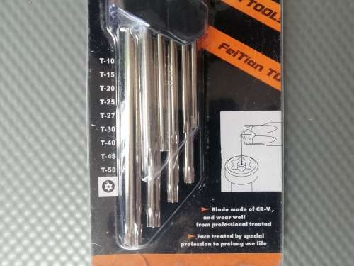 CRAZY R1 - Turn Heads! - 9 Piece Torks and 9 Piece Ball and Hex Key (FT Tools)