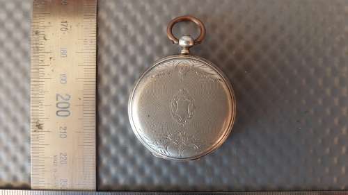 Antique! Swiss - Cylindre 8 Rubis Pocket Watch (For Spares Or Restoration)