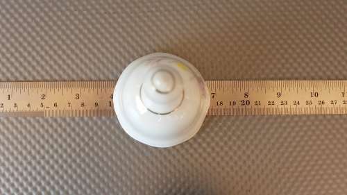 Vintage! - Taiwan - Porcelain Floral - Table Bell