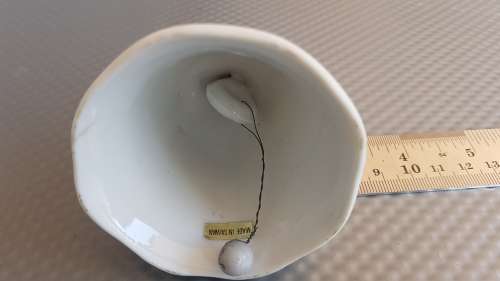 Vintage! - Taiwan - Porcelain Floral - Table Bell