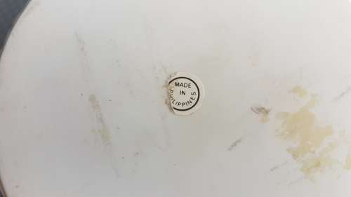 Vintage! Ceramic Blue & White Lidded Trinket Dish - Phillipines