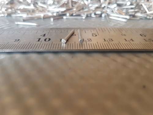 Lot of 3KG`s of 1.5 cm finishing nails