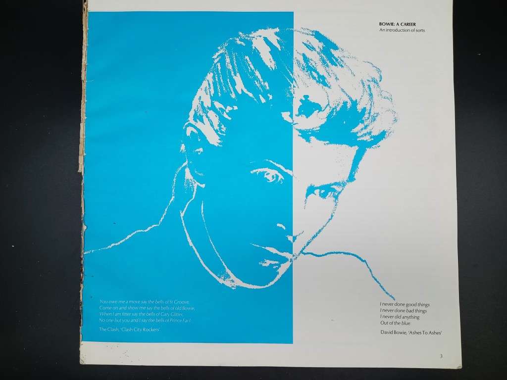David Bowie: An Illustrated Record with color photos (Size - 30cm)