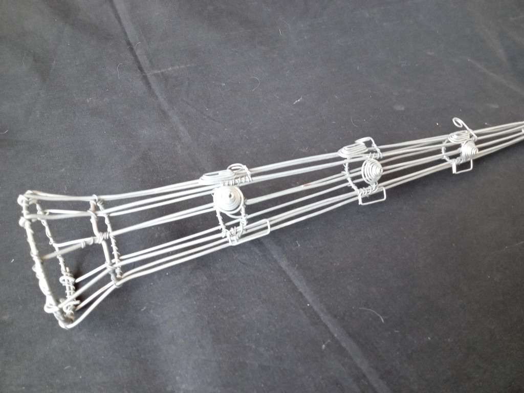 Trio of Awesome Wire Musical Instruments (Sax - 50cm / Trombone - 50cm / Clarinet - 50cm)