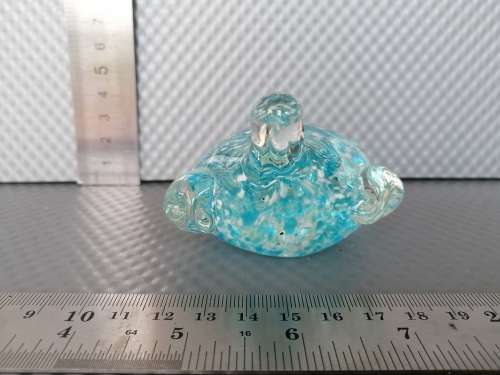 CRAZY R1 - Beautiful Iridescent Glass Turtle