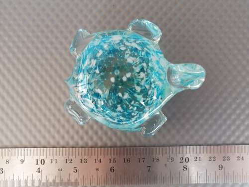 CRAZY R1 - Beautiful Iridescent Glass Turtle