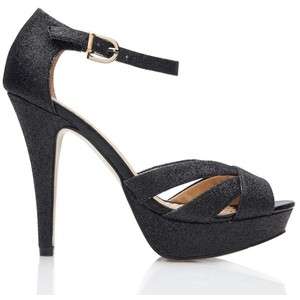 Forever New Glittery Caddy Platforms (SA Size 3)