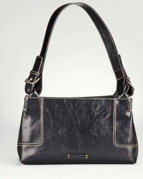 Nine & Co Triple Shot Box Hobo Shoulder Bag