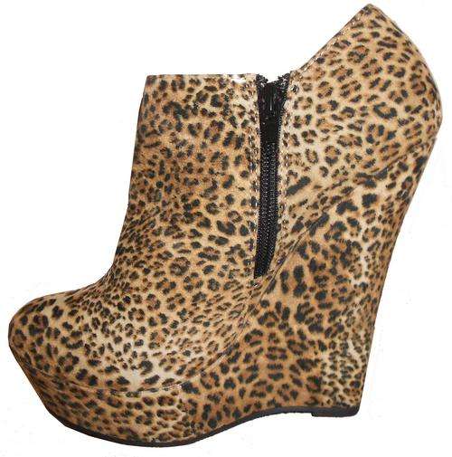 Forever 21 Leopard Wedge
