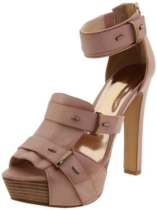 Guess By Marciano Genuine Leather Platform Sandals