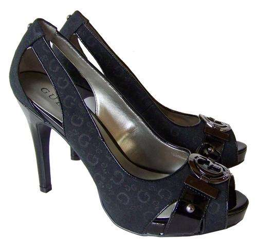 Save 50% - Guess Dina Peep Toe Heels (Sizes 3 & 6)