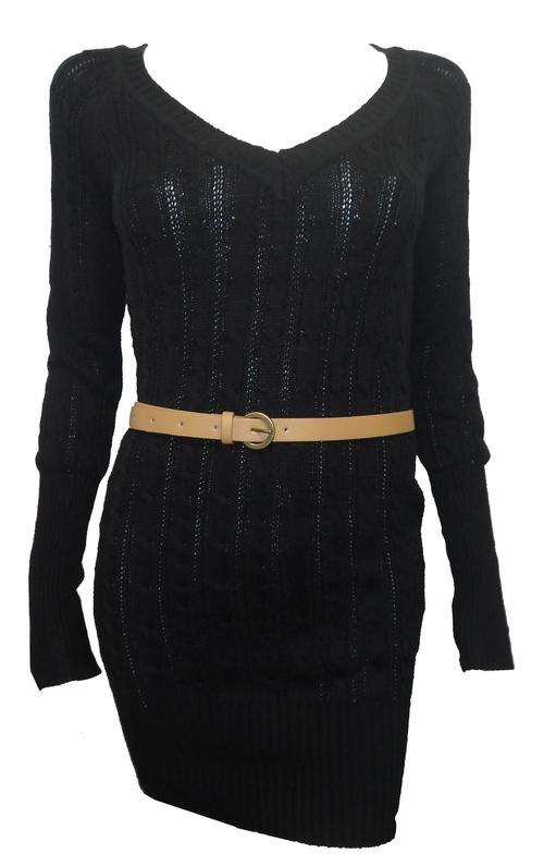 Soviet Long Knit Jersey with waist belt (Medium & Large)