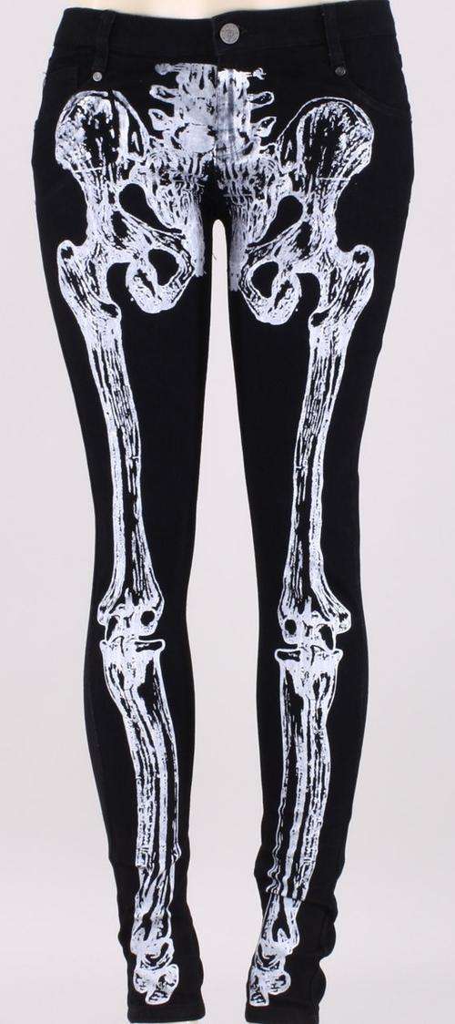 Iron Fist Black Wishbone Skinny Jeans