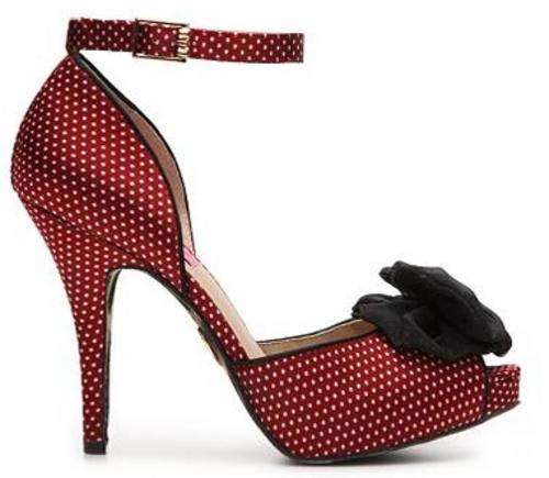 Betsey Johnson Peep Toe Pumps