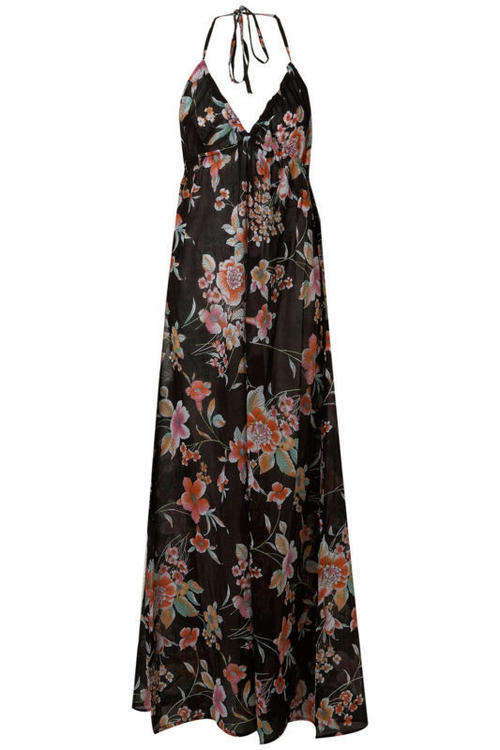 Beach Halter Maxi Dress