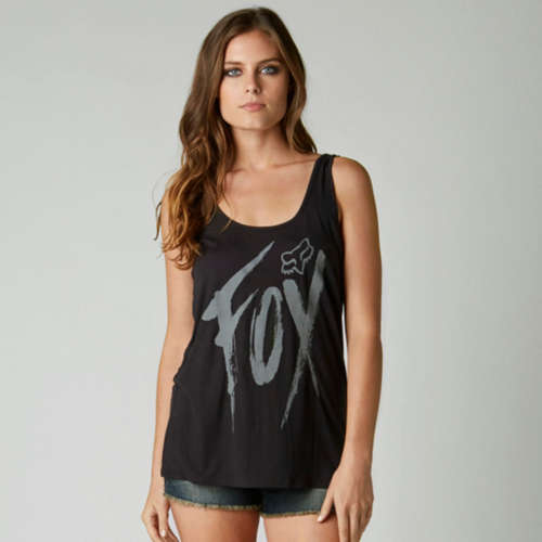 Fox Ladies Tank Top (Size Large - SLIM FIT)