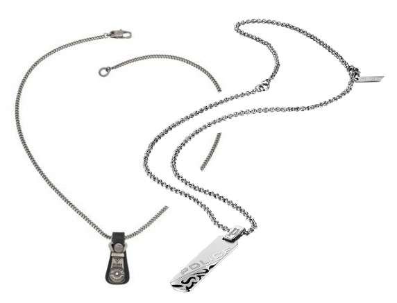 Men's Necklaces | 2 Style to choose from - Guess & Police