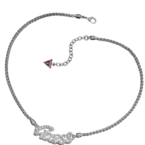 Guess Jewellery: Chunky Logo Necklace