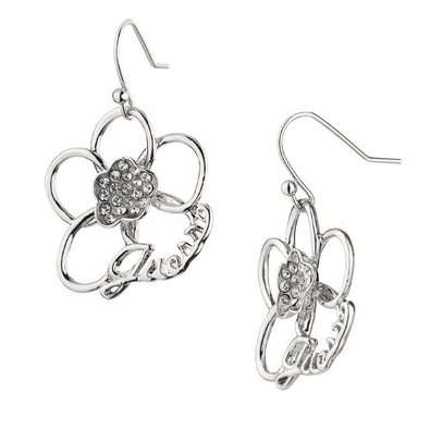 Guess Jewellery: Wire Flower Earrings