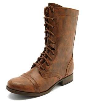 Boots Charlotte Russe Ladies Distressed Lace up Combat Boots was sold for 249.00 on 26 Mar at 23 46 by Fashion Police in Cape Town ID 273626516