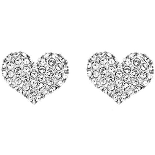 Guess Heart Stud Earrings