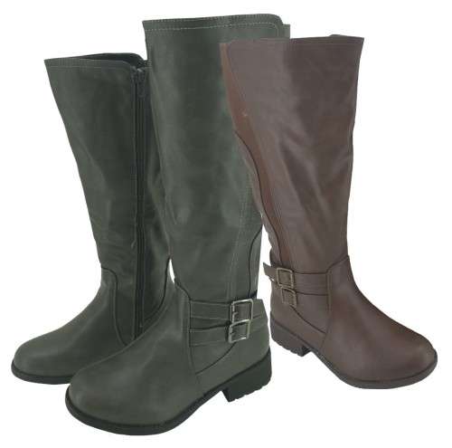 Ladies' Tall Rider Style Boots | 2 Colours