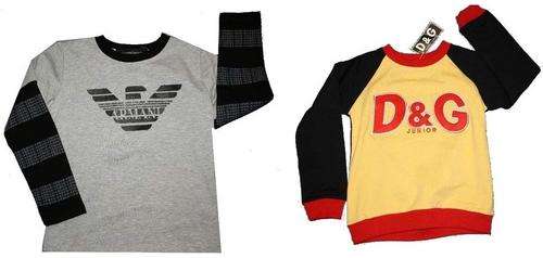 Boys long sleeve designer shirts COMBO (Age 6-8)