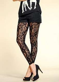 Mango Lace Legging Tights