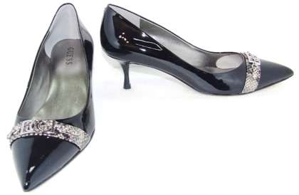 Guess *Caramel* Patent Kitten Heels (SA Size 5)