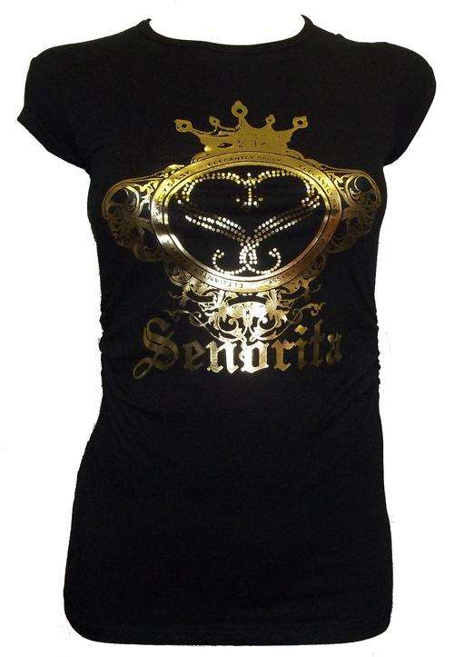 CLEARANCE SALE! Senorita 'Elegantly Sassy' Tees (Small)
