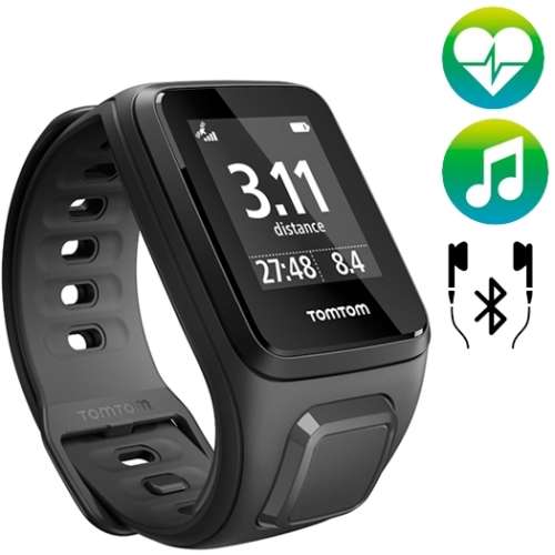TOM TOM - Spark Cardio + Music+HP (Black) Large