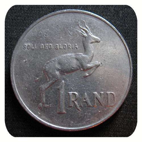 1989 One Rand South African Coin
