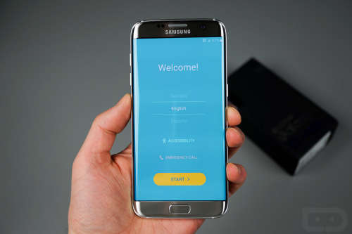 Samsung Galaxy S7 Edge (32GB) - Silver Titanium