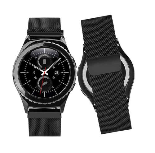 Galaxy Gear S2 Classic Milanese Loop Band Black