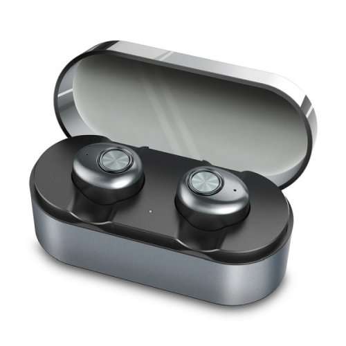 TRUE WIRELESS EARPHONES WITH CHARGING CARRY CASE VOLKANO SYNC SERIES
