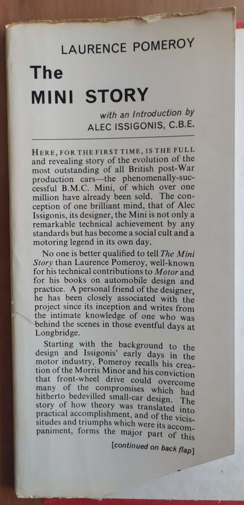 The Mini Story by Laurence Pomeroy