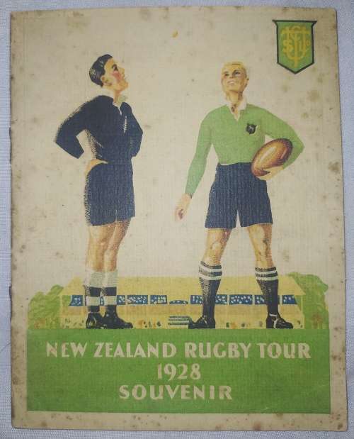 New Zealand Rugby Tour 1928 Souvenir booklet