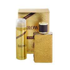 Brown Orchid Gold Edition 80ml Eau De Perfume and Deodorant Spray