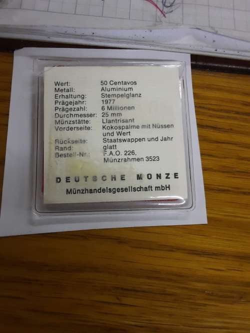 50 Centavos Llantrisant 1977