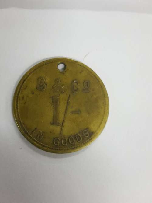 Strachen And Co 1/- Token