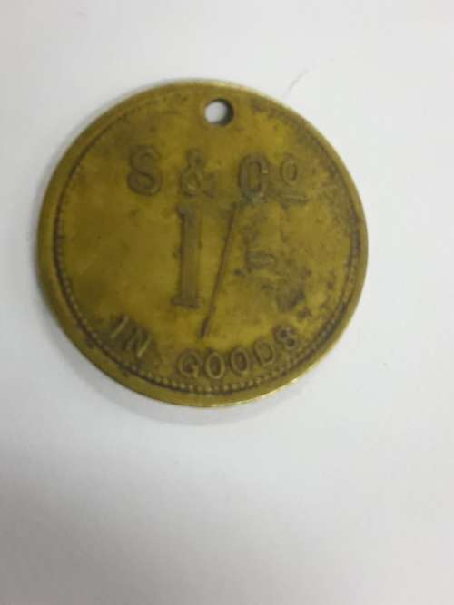 Strachen And Co 1/- Token